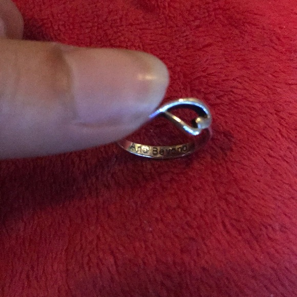 Infinity Silver Ring SZ4 - Picture 3 of 6
